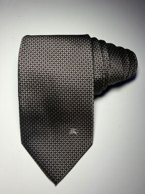 Burberry Black Label Men's Silk Tie (EUC)